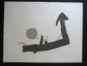 Julius Bissier - KOMPOSITION 1964 signiert kaufen? Bieten Sie von 400!