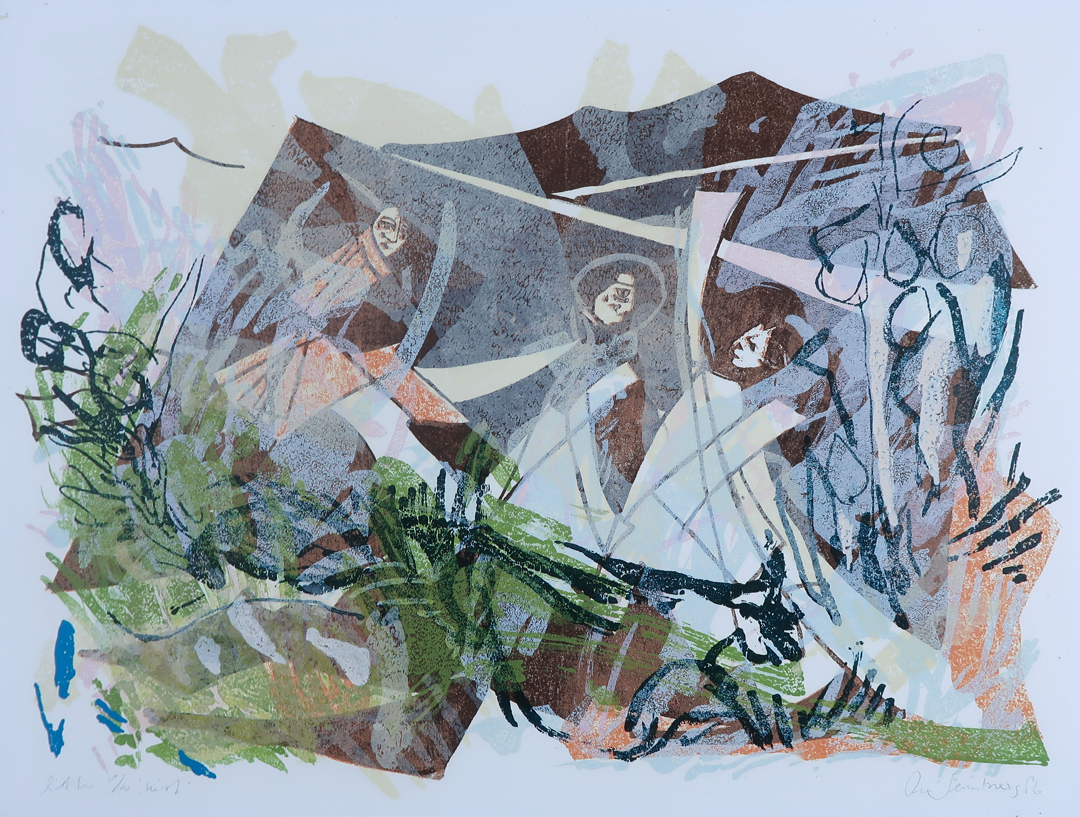 Ron Gennisse - Litho, Mist kopen? Bied vanaf 1!