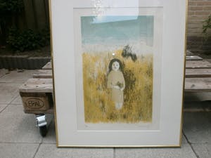 Metten Koornstra - meisje in weiland kopen? Bied vanaf 50!