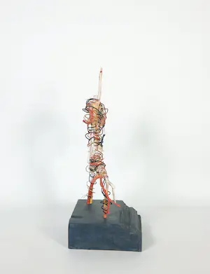 Erica Wesseling - Beeld in gemengde techniek, Energy man kopen? Bied vanaf 1!