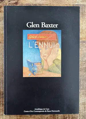 Glen Baxter - Artothéque de Caen ‘95 A/P - compleet met boekjes kopen? Bied vanaf 80!