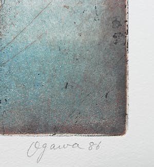 Noriko Ogawa - Naakt, aquatint ets kopen? Bied vanaf 40!