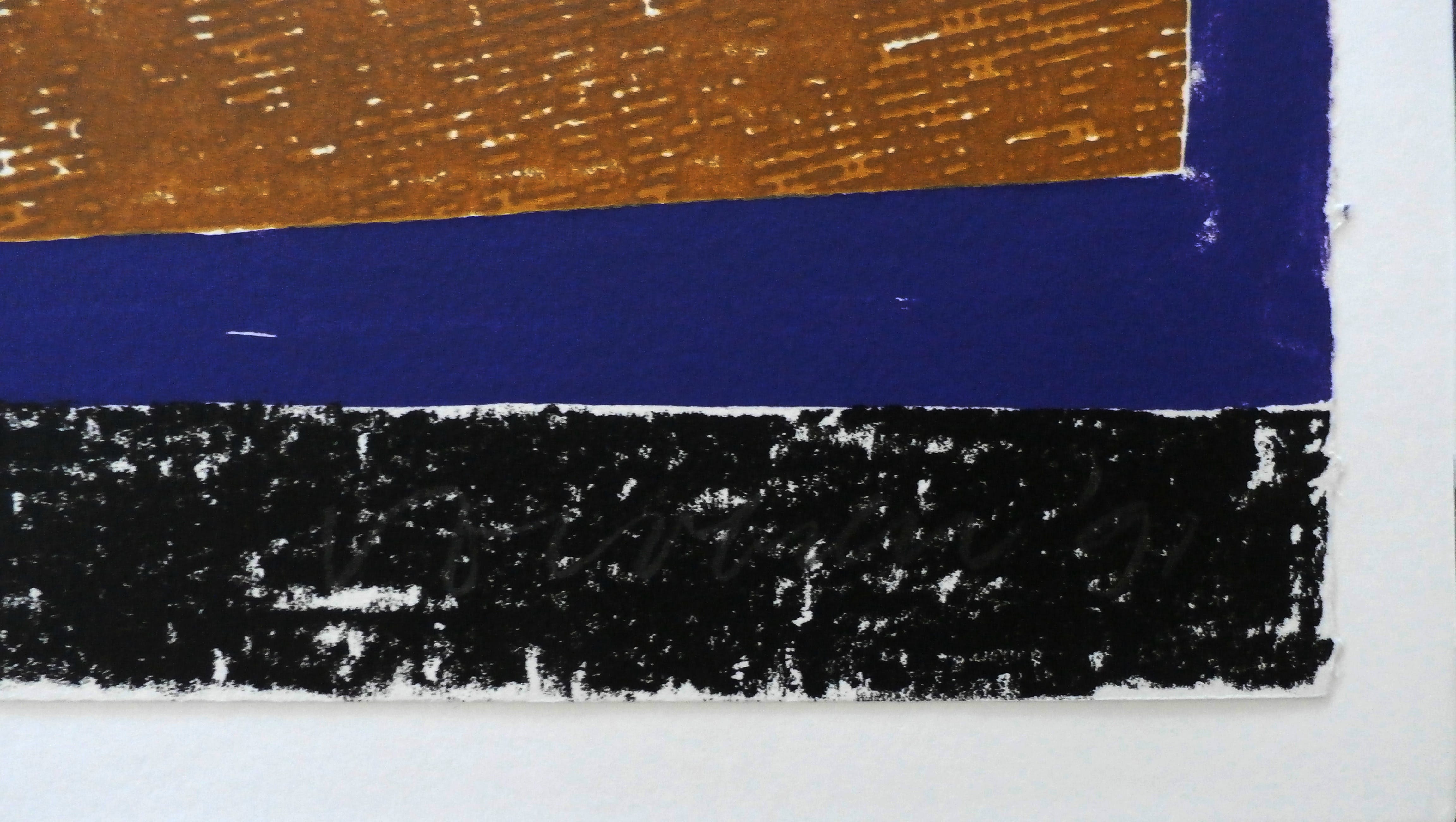 Jelis van Dolderen - zeefdruk: abstract - 1991 kopen? Bied vanaf 35!