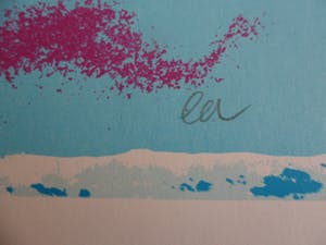 Henk van der Vet - Zeefdruk. Titel, "Swissair + Fokker". kopen? Bied vanaf 35!