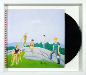 Alex Katz - Gesigneerde LP-hoes, No Kids album: Come into my house - Ingelijst verkocht voor € 1!