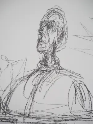Alberto Giacometti - Buste in de studio, Lithografie kopen? Bied vanaf 100!