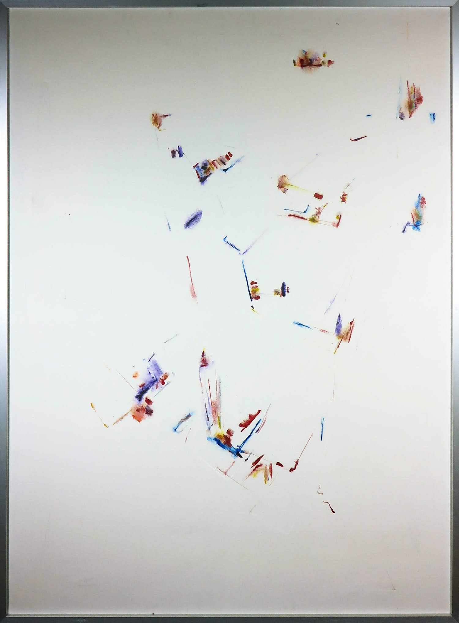 Mark Polee - Acryl op doek, In het vlak - Ingelijst (Groot) verkocht voor € 50!