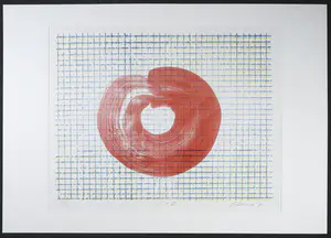 Chi Man Lai - Litho, Rode cirkel kopen? Bied vanaf 100!