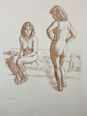 Lucien Van de Velde - Pair of Nudes kopen? Bied vanaf 15!