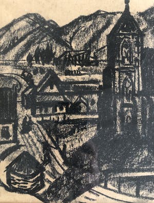 Niet of onleesbaar gesigneerd - Bergdorp kopen? Bied vanaf 1!