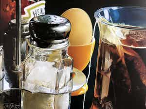 Tjalf Sparnaay - Stainless (groot) verkocht voor € 425!