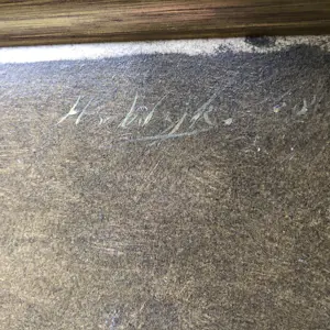 Hans van Wijk - Stilleven op boomstronk. kopen? Bied vanaf 450!