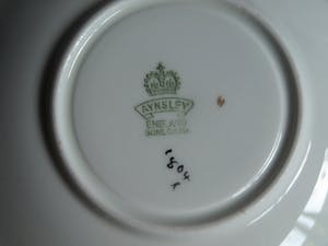 Curiosa - Bloementheekopje + schoteltje - Aynsley China Ltd. , ontwerp J.A. Bailey kopen? Bied vanaf 1!