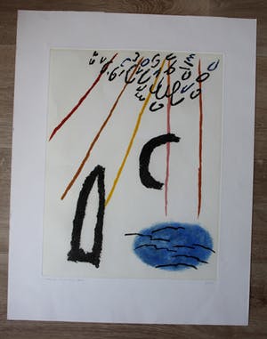 Harrie Gerritz - Ets: Zwarte maan - 1994 kopen? Bied vanaf 45!