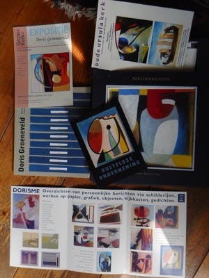 Doris Groeneveld - "tweeluik" WESTFRIESE OMRINGDIJK MET RIET EN WATER kopen? Bied vanaf 250!