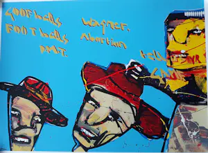 Herman Brood - Kleurenzeefdruk GOOFBALLS Handgesigneerd kaufen? Bieten Sie von 299!