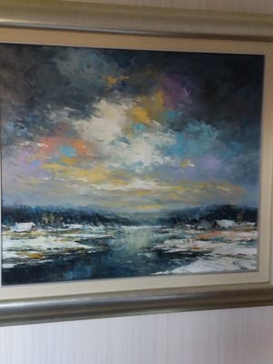 Guido Louis Wolfaert - winterlandschap kopen? Bied vanaf 500!