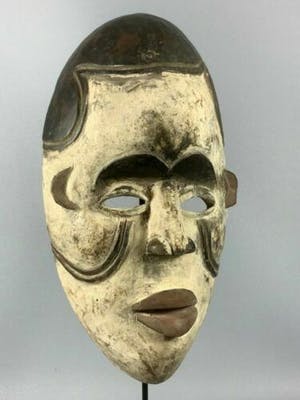 Dogon - 200355 - Rare Tribal used mask from the Idoma - Nigeria. kopen? Bied vanaf 25!