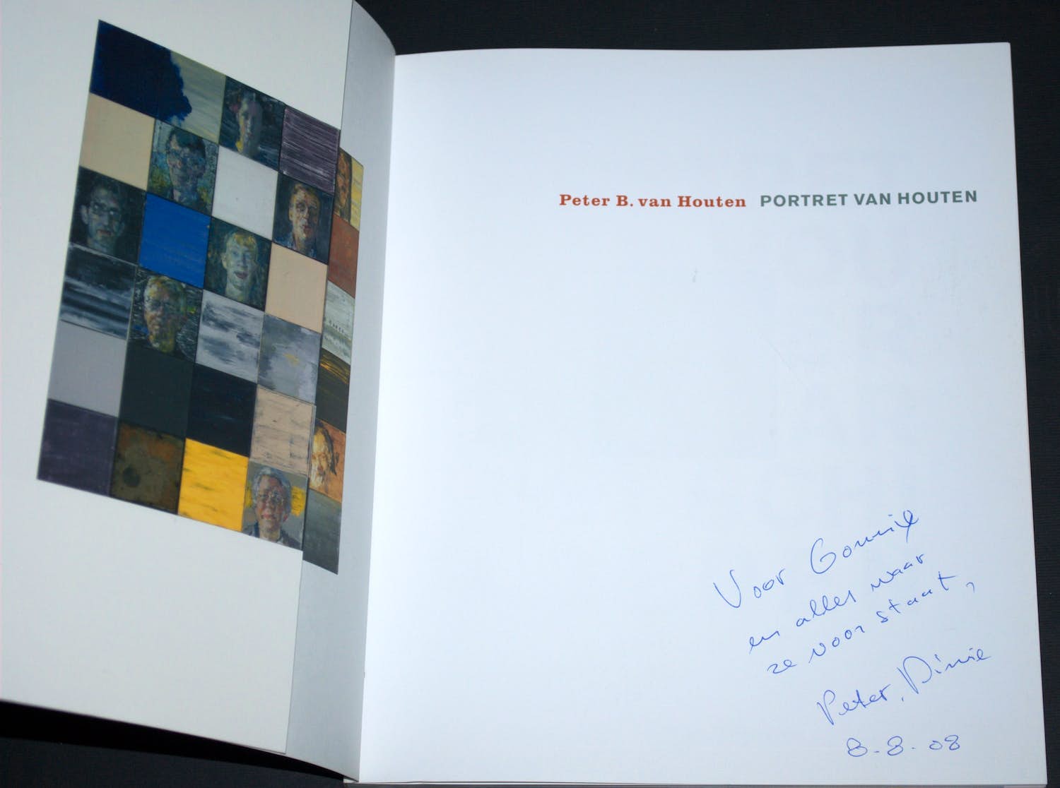 Peter B. van Houten - gesigneerd boek verkocht voor € 12!