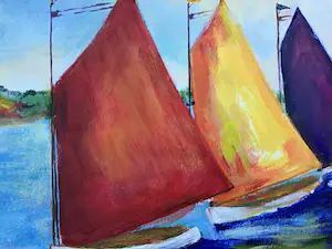 Niet of onleesbaar gesigneerd - Startlijn. kopen? Bied vanaf 1!