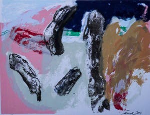 Niet of onleesbaar gesigneerd - Zonder titel kopen? Bied vanaf 1!