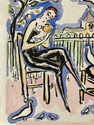 Kees van Dongen - Kees van Dongen - Moeder en kind - 1925 kopen? Bied vanaf 275!