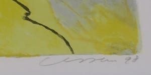 Henk van Vessem - Zeefdruk, Zeedrift I - Ingelijst kopen? Bied vanaf 20!