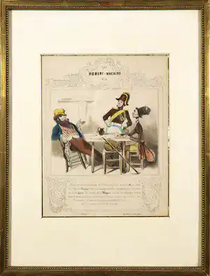 Honore Daumier - Litho, Les Robert-Macaire nr. 50 verkauft für € 35!