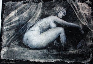 Ernst Fuchs - " Vorhang auf " - Giclée op linnen 2012 - handgesigneerd - 0plage 300 kopen? Bied vanaf 95!