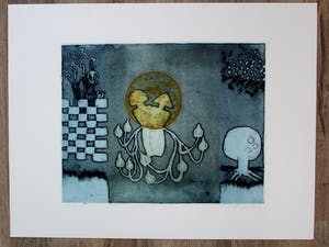 Jan Montyn - ets: Ramayana (Bali, Indonesië) - 1976 kopen? Bied vanaf 99!