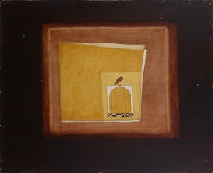 Niet of onleesbaar gesigneerd - Olieverf op board, In de krant gezet kopen? Bied vanaf 10!