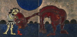 Ruud de Caluwe - Email cloisonné, Zonder titel - Ingelijst kopen? Bied vanaf 35!