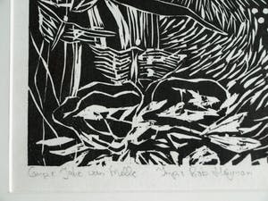 Jatie van Melle - Grote ingelijste houtsnede , Sponsorgeschenk BKR 2004 – nr. 27/40 kopen? Bied vanaf 50!