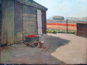 Anton L. Koster - Landschap verkocht voor € 600!