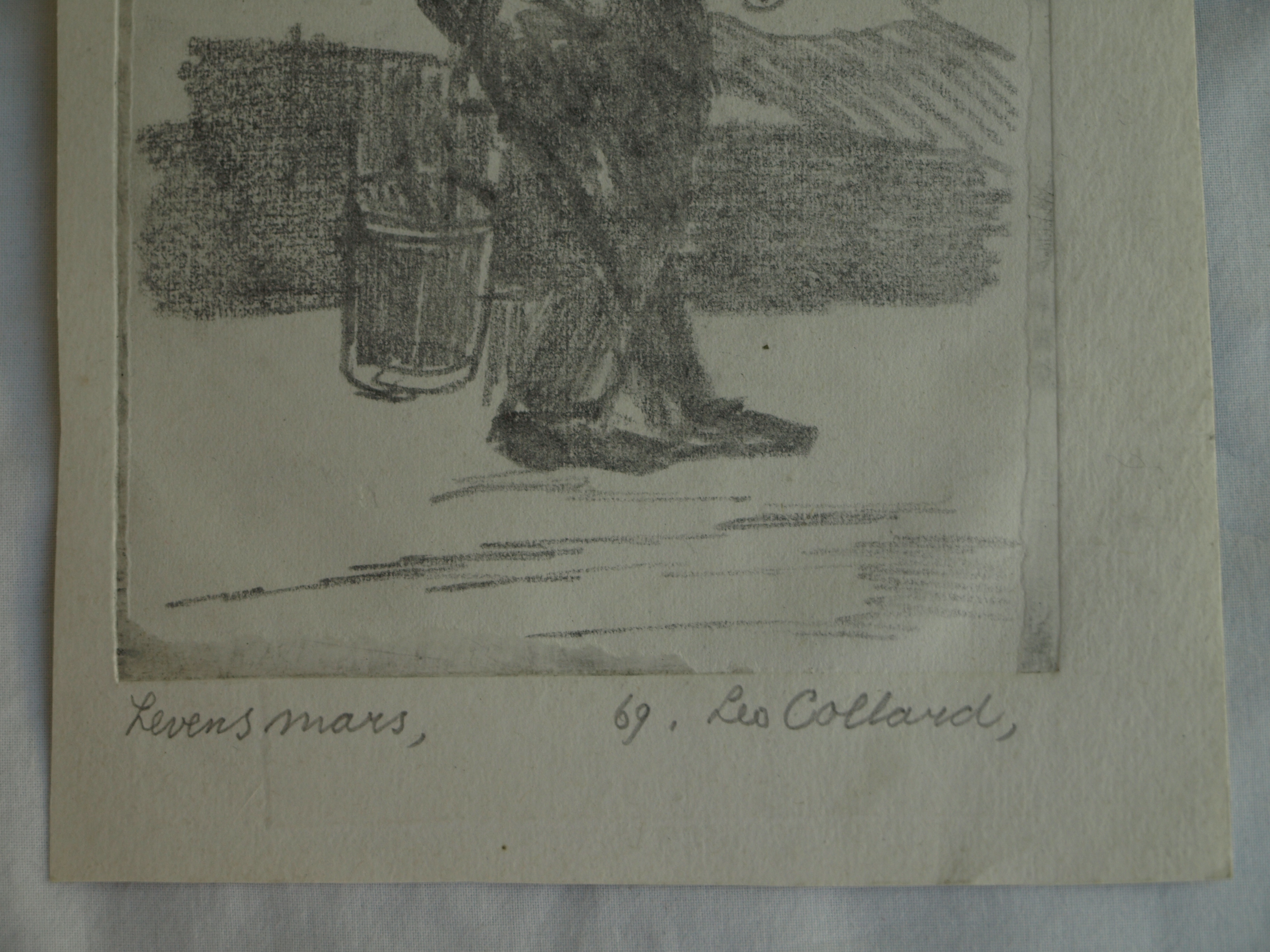 Leo Collard - Litho , Levensmars – 1969 kopen? Bied vanaf 1!