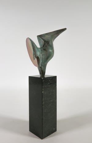 Ruurd Hallema - Bronzen beeld, Trots kopen? Bied vanaf 250!