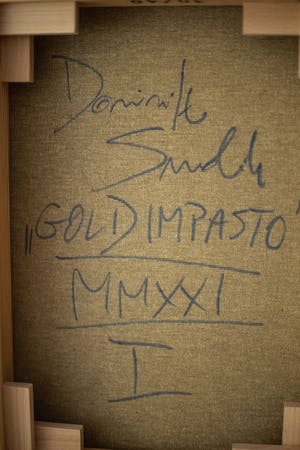 Dominik Smolik - Triptych Gold impasto kopen? Bied vanaf 1!