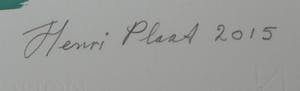 Henri Plaat - Gouache op papier, Zonder titel (Groot) kopen? Bied vanaf 1!