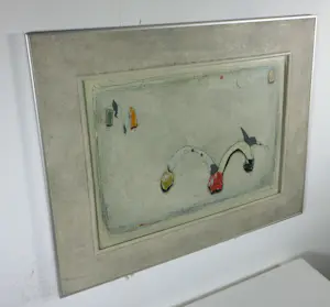 Cole Morgan - Gemengde techniek op board, CXXXCIII - Ingelijst kopen? Bied vanaf 1200!