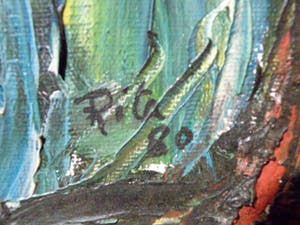 Rita Eliana dos Santos Neves - Expressionistische impasto boom - kopen? Bied vanaf 1!