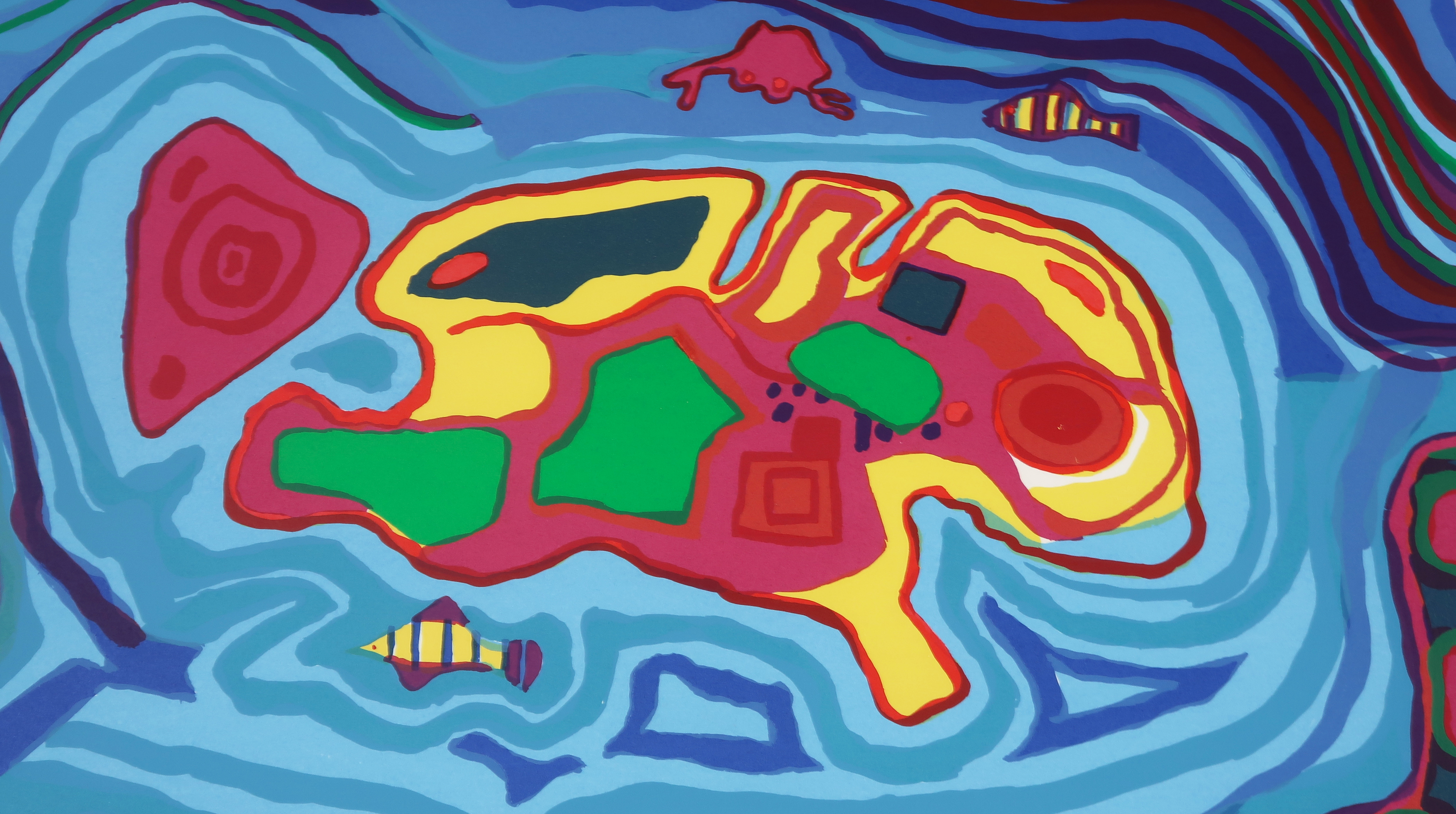 Frank Rosen - Zeefdruk, Cadaquez kopen? Bied vanaf 1!