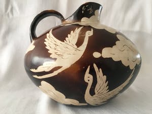 Santodio Paz Juarez - Peruviaanse Chulucanas aardewerk kopen? Bied vanaf 15!