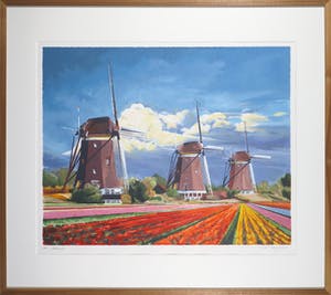 Toon Kuijpers - Zeefdruk, Holland - Ingelijst kopen? Bied vanaf 35!