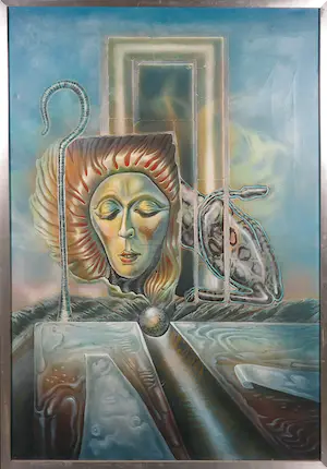 AcheterFrans Erkelens - Acryl op doek, Kilhuch en de liefde voor Oliven 2 - Ingelijst (Groot)? Enchérissez de 1!