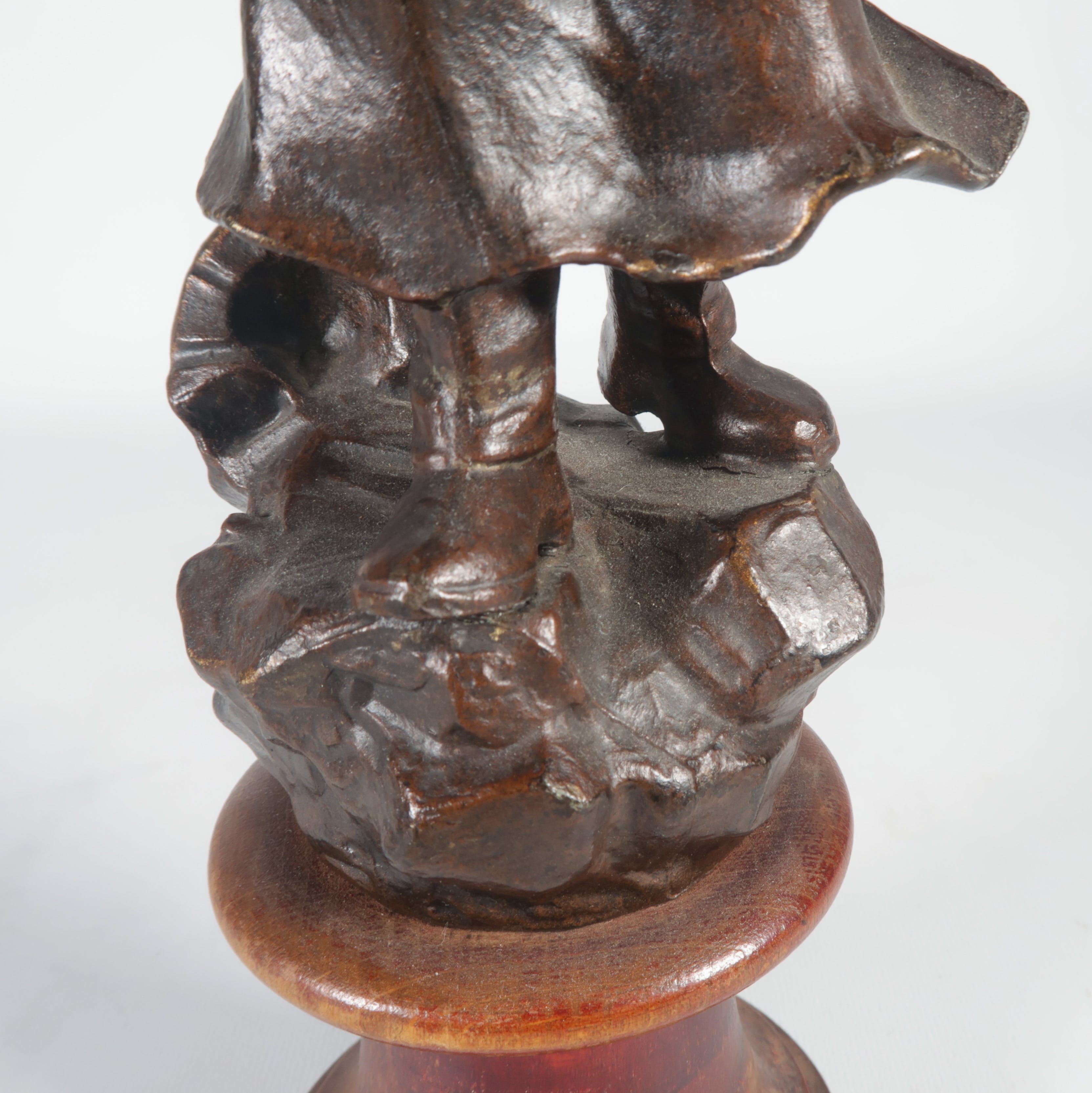 Niet of onleesbaar gesigneerd - Bronzen beeldje 19e eeuw, Smid  kopen? Bied vanaf 1!