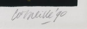 Corneille - Zeefdruk, Un ballo in maschera - Ingelijst kopen? Bied vanaf 1!
