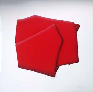 Cesare Berlingeri - Monocromo rosso verkocht voor € 175!