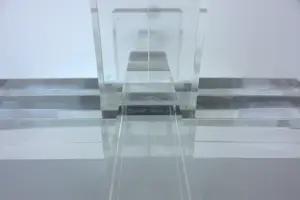 Margot Zanstra - Plexiglas sculptuur, Dubbel uitschuifbare knoop kopen? Bied vanaf 150!