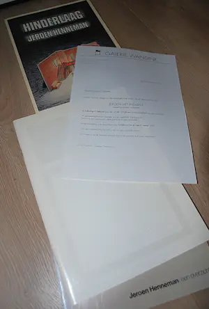 Jeroen Henneman - 4 boeken/gidsen & groot ingelijst werk kopen? Bied vanaf 100!