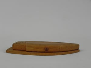 Niet of onleesbaar gesigneerd - Teakhouten openklapbaar schaaltje kopen? Bied vanaf 1!